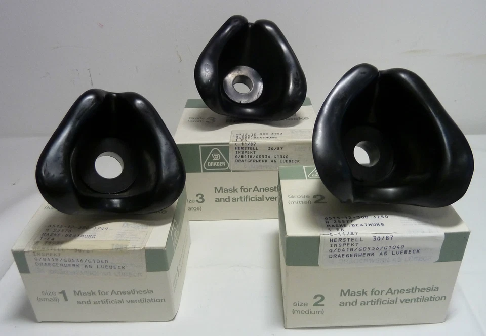 DRÄGER Beatmungsmaske; Anästhesiemaske/ Anästhesie- Maske, Größe S