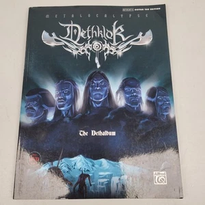 Metalocalypse: Dethklok The Dethalbum, Guitar Tab, Songbook, 2009 w/DVD Complete - Picture 1 of 5