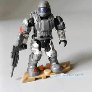 Mega Construx Bloks Halo UNSC ODST Grey Spartan Building Figure Model Toy - Picture 1 of 5