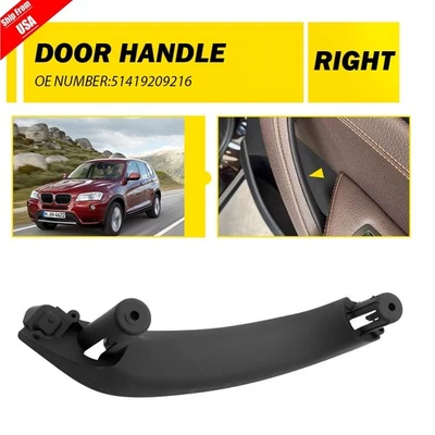 FOR 2015-2018 BMW X4 F26 REAR RIGHT INTERIOR DOOR PULL HANDLE CARRIER BRACKET US Foto 1 de 4