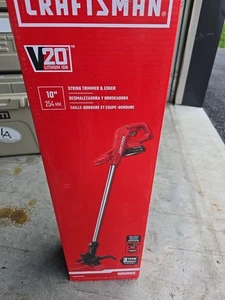 CRAFTSMAN CMCST915C1 V20* Cordless 10 in. String Trimmer and Edger Kit - Picture 1 of 3