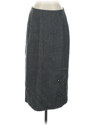 Two Star Dog Women Gray Wool Skirt S - Image 1 of 2