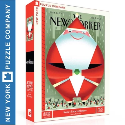 Santa's Little Schleppers New York Puzzle Company 500 Teile zufälliges Puzzle NPZNY2589