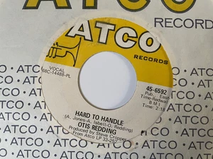 Otis Redding: 1968 US ATCO Records 45: Hard To Handle / Amen _NM - Picture 1 of 2