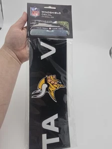Minnesota Vikings Football Fans Auto Whindsheld Banner - Bild 1 von 4