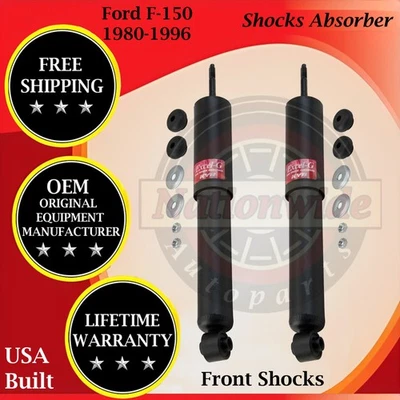 KYB Genuine OEM Front Shocks For 1980-1996 Ford F-150 Lifetime Warranty - Image 1 of 4