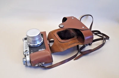 Film Camera 35mm Tested FED 2 Industar-61 2.8/52mm Rare Vintage Leica Copy ussr. - Image 1 of 4