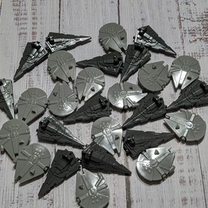 Lot of 1996 Millennium Falcon, Starfighter Monopoly Star Wars Game Pieces - Picture 1 of 7