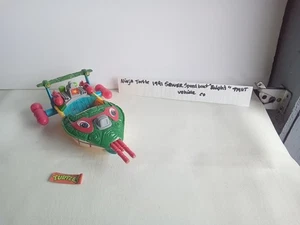 TEENAGE MUTANT NINJA TURTLES SEWER SPEEDBOAT VEHICLE TMNT 1991 VERSION COMPLETE - Picture 1 of 9