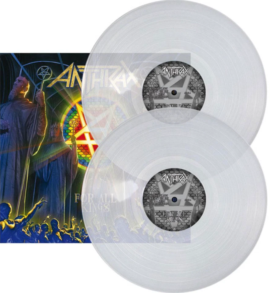 Anthrax - For all Kings  Limited 2 Silver Vinyl LP 300 worldwide  NEW NEU - Bild 1 von 1