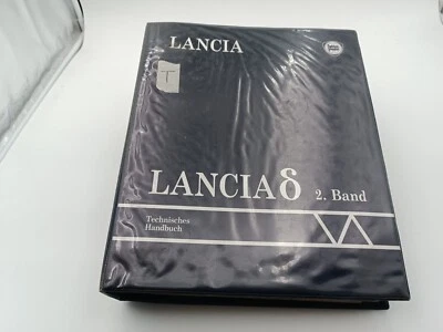 Manuale tecnico d'officina Lancia Delta 2^ seconda serie volume 2 lingua tedesca - Immagine 1 di 4