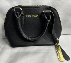 Steve Madden Bolso Cartera Bolso de Mano Negro - Imagen 1 de 4