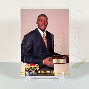 1992 Topps Stadium NBA Card: LARRY JOHNSON #192 Members Choice | Hornets - Picture 1 of 2