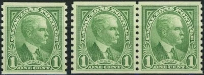 Canal Zone General Gorgas Single Coil & PAIR MNH Scott’s 160 from 1975 - Image 1 of 2
