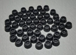 11mm Round Bolt On Rubber Feet Pack of 50 - Picture 1 of 1