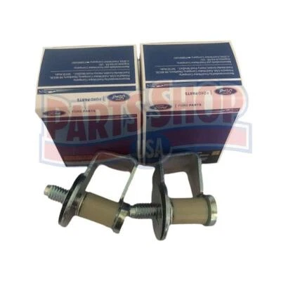 Pair 2 Door Lock Striker 38448 For 1980-1997 Ford F-350 Lincoln Mercury Model US - Image 1 of 2