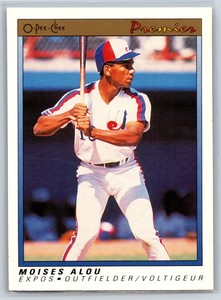1991 O-Pee-Chee Premier Moises Alou Montreal Expos #3