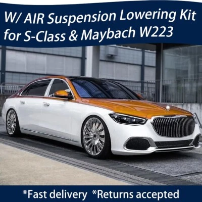 💥 for Mercedes Benz S Class & Maybach adjustable Lowering Links suspension W223 - Imagen 1 de 4