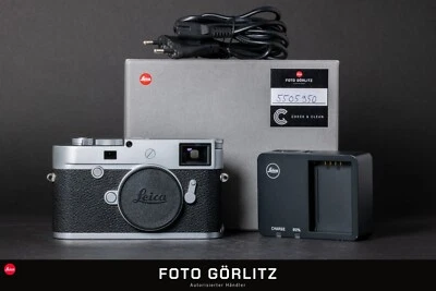 Leica M10-P plata tipo 20022 servicio 31.05.23 (3.662 disparos) FOTO-GÖRLITZ - Imagen 1 de 4