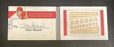 2016 Panini National Treasures Legends Cuts STAN MUSIAL Auto Bat Booklet 1/1 HOF