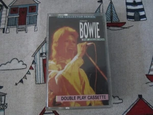 DAVID BOWIE THE COLLECTION 1985 CASTLE COMMUNICATIONS DOUBLE PLAY AUDIO CASSETTE - Picture 1 of 6