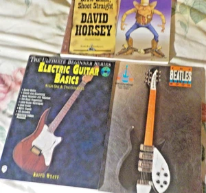 E-Gitarre Grundlagen für Anfänger und das Beatles Gitarrenbuch plus mehr - Bild 1 von 4