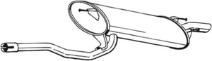 107 CV SILENZIATORE POSTERIORE PER TOYOTA Carina E Sportswagon T19 1.8i KW 79 CV - Imagen 1 de 1