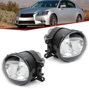 Faros antiniebla LED transparentes para Lexus HS250h ES300h RX350 LX570 IS250 GS350 CT200h - Imagen 1 de 12