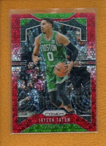 Jayson Tatum 2019-20 Panini Prizm Basketball Prizms Fast Break Red #39 /125 - Picture 1 of 2