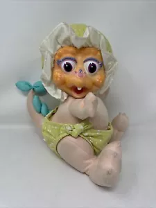 Dan Dee Baby Dinosaurs TV Show 12" Plush Soft Plastic Face Dino Green Diaper - Picture 1 of 8