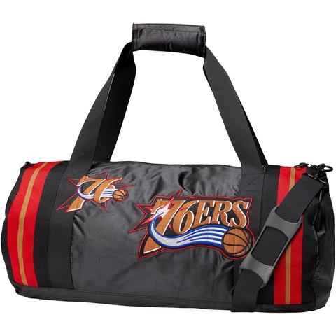Mitchell & Ness Philadelphia 76ers Satin Duffel Bag Cover