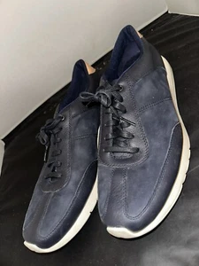Cole Haan Mens Grand Crosscourt Sneaker Size 12 M Navy Blue Lace Up Low Top Shoe - Picture 1 of 16