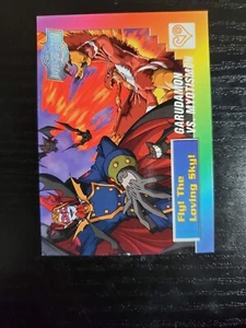 Digimon Trading Card Silver Stamp garudamon versus myotismon Upper Deck 2000 - Picture 1 of 2