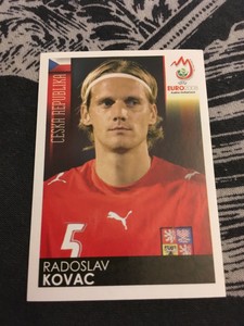 PANINI EURO 2008 AUSTRIA-SWITZERLAND FIGURE NR 85 MINT RADOSLAV KOVAC