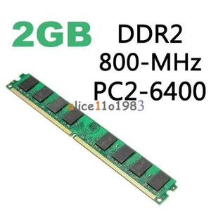 2GB DDR2 800MHZ PC2-6400 240PIN Memory RAM For AMD CPU Motherboard Desktop - Picture 1 of 6