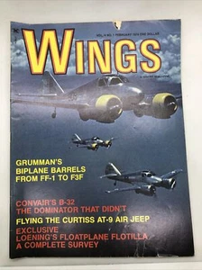 Wings A Sentry Magazine Grumman's Biplane Barrels Covairs B32 Vol 4 No 1 Feb '74 - Picture 1 of 6