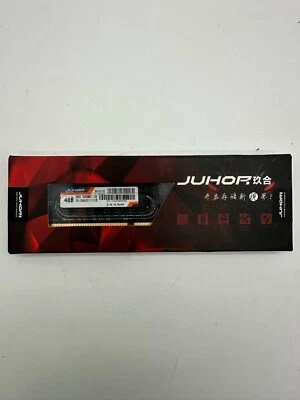 JUHOR DDR3 RAM 4GB 1600MHz PC3 12800 240 PIN CL11 1.5V UDIMM Desktop PC Module - Image 1 of 2