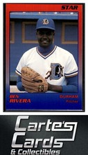 Ben Rivera 1989 Star Durham Bulls II #18  Atlanta Braves