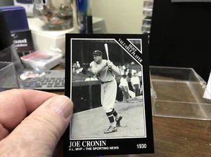 FREE SHIPPING-MINT-1991 The Sporting News Conlon Collection Joe Cronin #314 HOF - Picture 1 of 2