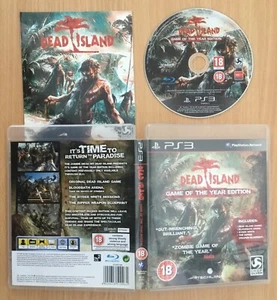🌟DEAD ISLAND🌟GAME OF THE🌟PLAYSTATION 3🌟PS3🌟UK SELLER🌟FAST UK🇬🇧POSTAGE🌟 - Picture 1 of 8