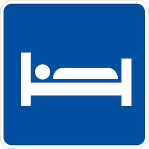 LODGING SIGN Vinyl Decal / Sticker ** 5 Sizes ** - Picture 1 of 1