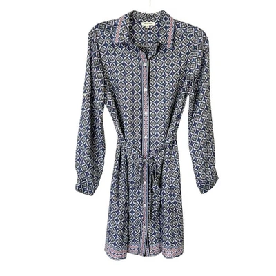 Max Studio Shirt Dress Women’s Size Medium Long Sleeve Lightweight - Image 1 of 4