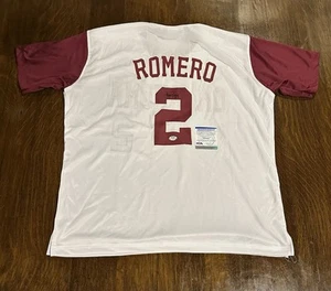 Sydney Romero Autographed/Signed Jersey JSA COA Oklahoma Sooners Softball - Picture 1 of 8