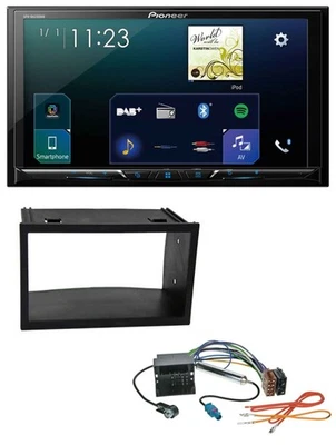 Pioneer MP3 Bluetooth USB 2DIN DAB Autoradio für VW Golf IV Polo Passat T4 Fox Q - Bild 1 von 4