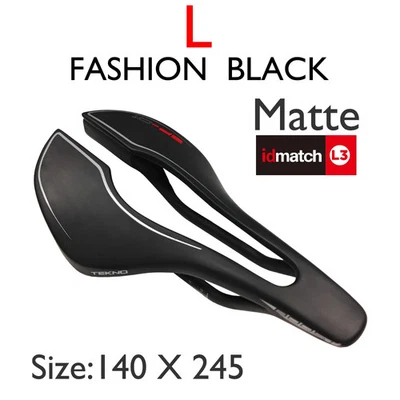 BOOST Carbon Fiber Saddle Super Light MTB Road Bike Saddles 245*130/140mm   - Image 1 of 4