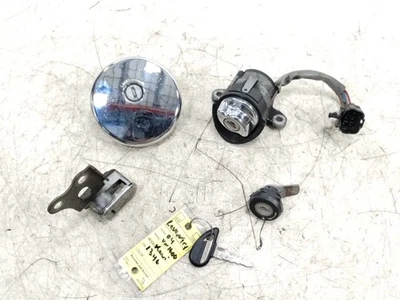 Juego de bloqueo clásico Kawasaki VN1600 2004 Vulcan interruptor de encendido tapa de gasolina y llave Foto 1 de 4