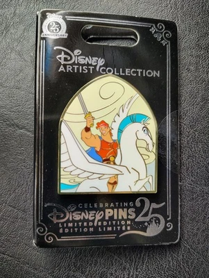 2025 Disney World Artist Series LE Magnet Pin Hercules and Pegasus The Distance - Image 1 of 2