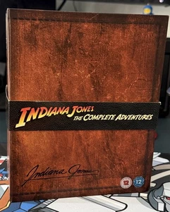 Indiana Jones The Complete 4 Blu-Ray Movie Set - LE Collectors Set Rare - Picture 1 of 11