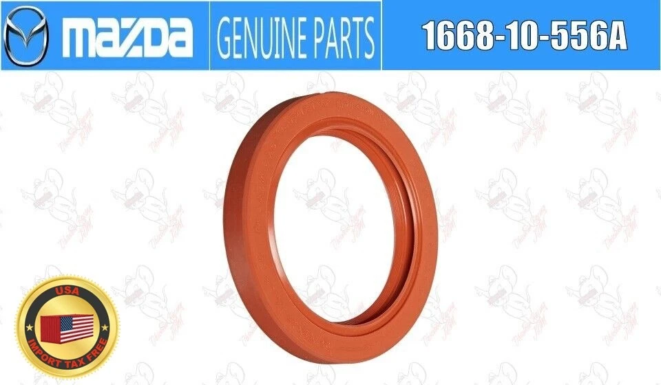 Sello del cigüeñal de aceite principal trasero del motor Mazda 1668-10-556A para 1979-1995 RX-7 Foto 1 de 4