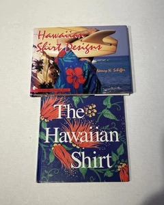 Lof of 2 Hawaiian Shirt Collector Books -Design, Art, History-Great Condition HC - Picture 1 of 24